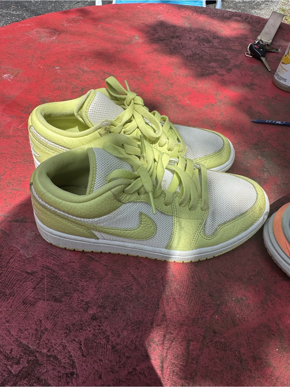 Air Jordan women’s 1 Low 'Limelight' size 8.5